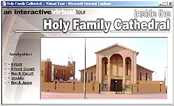 Interactive Tour of the Holy Family Co-Cathedral - CLICK TO LAUNCH